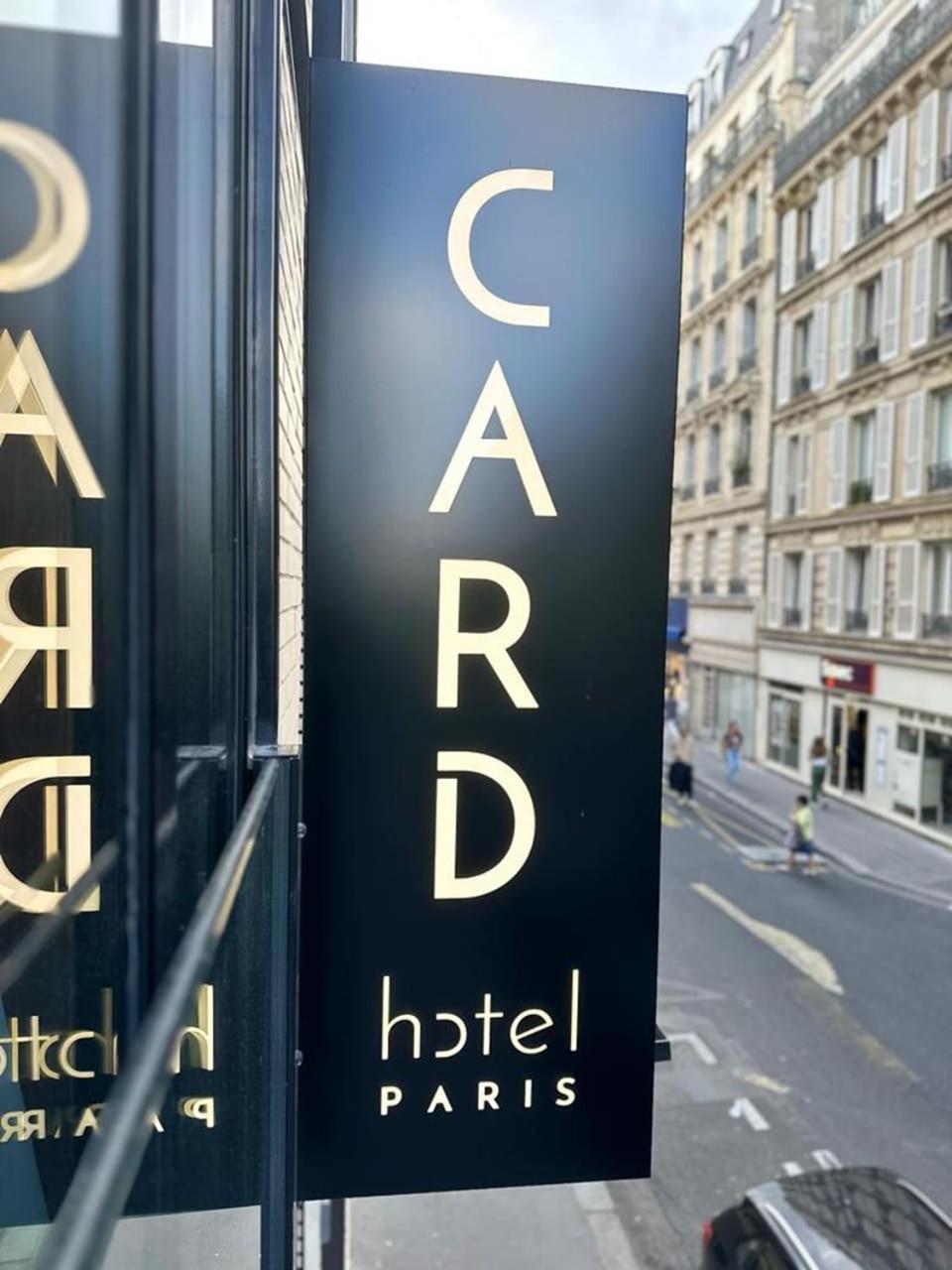 Card Hotel Париж Екстер'єр фото